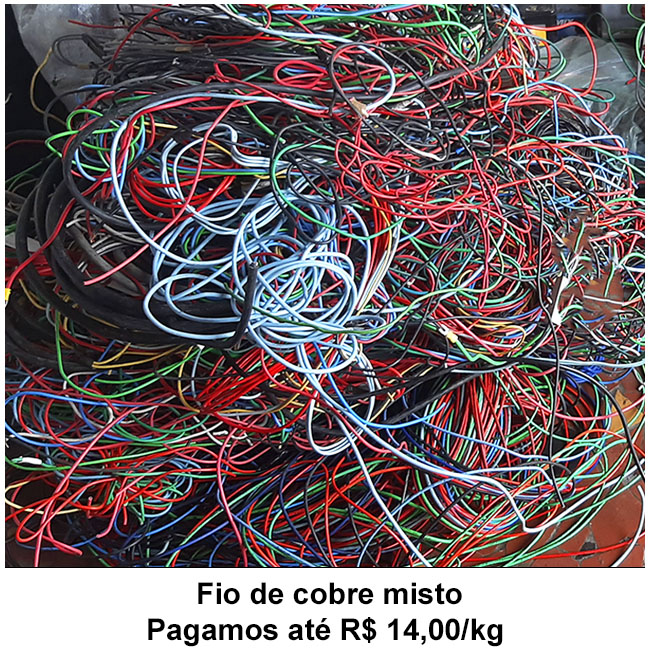 Fio de cobre misto